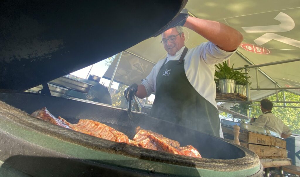 Pop-up restaurant in de wijk
