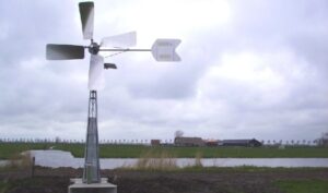 Waterwindmolentje zorgt voor juist waterpeil (Hart van Lansingerland)