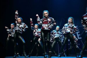 Dansshow live op TV