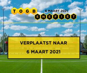 Benefietavond TOGB verplaatst
