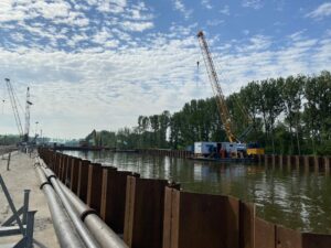 De Groene Boog legt eerste hand aan Rottemerentunnel