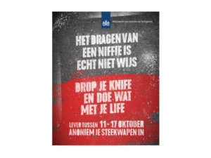 Actie tegen wapenbezit onder jongeren