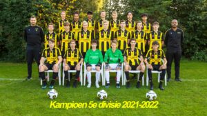 TOGB JO16-1 kampioen 5e divisie
