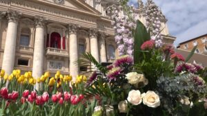 Deel 4: Paasweekend in Vaticaanstad: Bedankt voor de bloemen!
