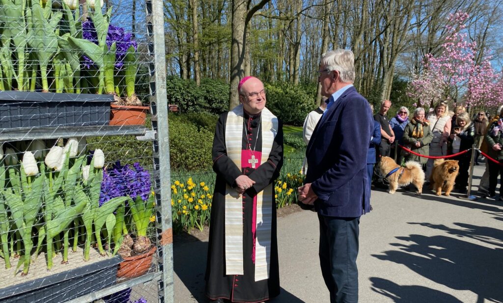 Bloemzegening met Berkels tintje in Keukenhof