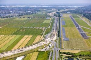Eerste stukje tracé van de A16 Rotterdam in gebruik
