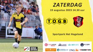 TOGB treft ambitieus OJC Rosmalen in 1e competitie duel