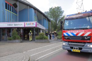 KLEINE BRAND BIJ FUNZONE SPEELPARADIJS IN ZOETERMEER
