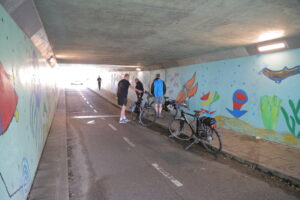 Botsing in de Weidebloemtunnel