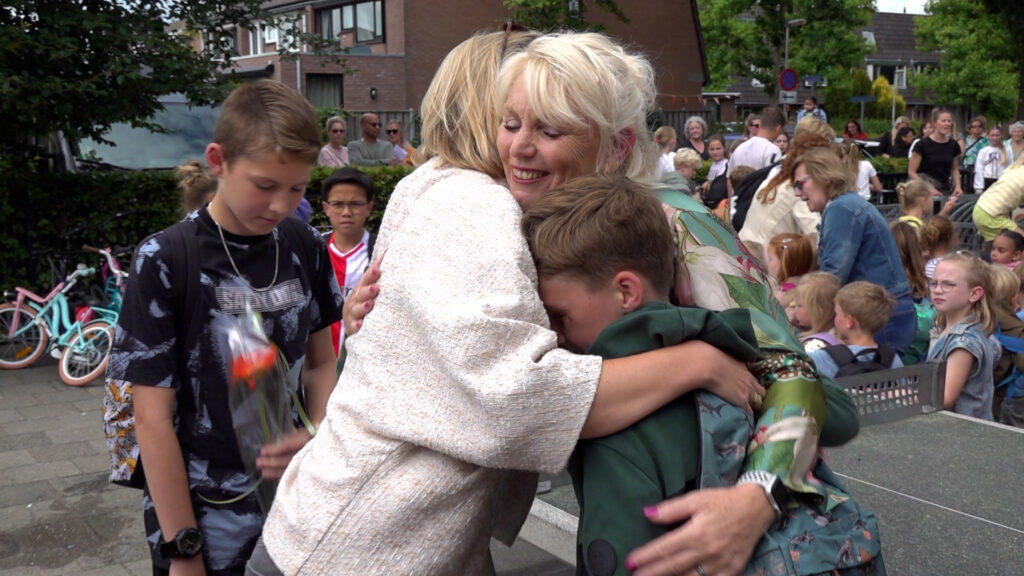 Schooldirecteur Angelique neemt na 16 jaar afscheid
