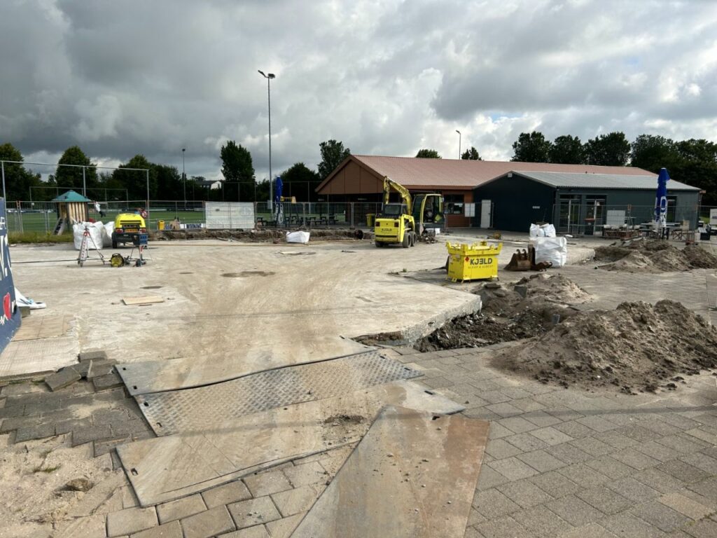 Wederopbouw clubgebouw BVCB begonnen: een nieuwe start na verwoestende brand