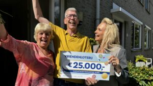 Peter en Marjan uit Berkel winnen 25.000 euro bij de VriendenLoterij