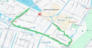 Tijdelijke afsluiting Gemeentewerf in Berkel en Rodenrijs