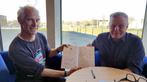 Wandelen voor het goede doel: Frank Boerebach doorkruist Nederland voor kankerzorg