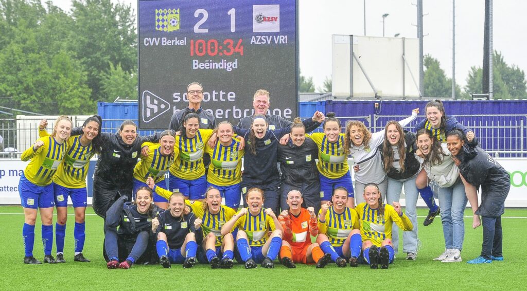 Aanmelden jubileumdag 50 jaar vrouwenvoetbal CVV Berkel