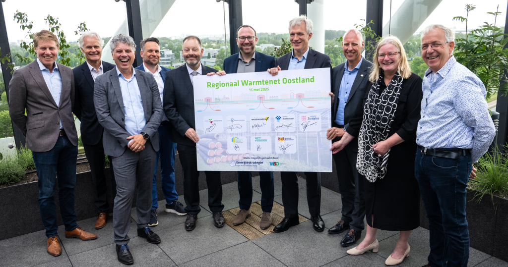 Nieuw warmtenet brengt duurzame energie naar Oostland