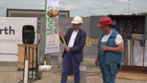 Eerste paal geslagen voor nieuw afvalstation in Lansingerland