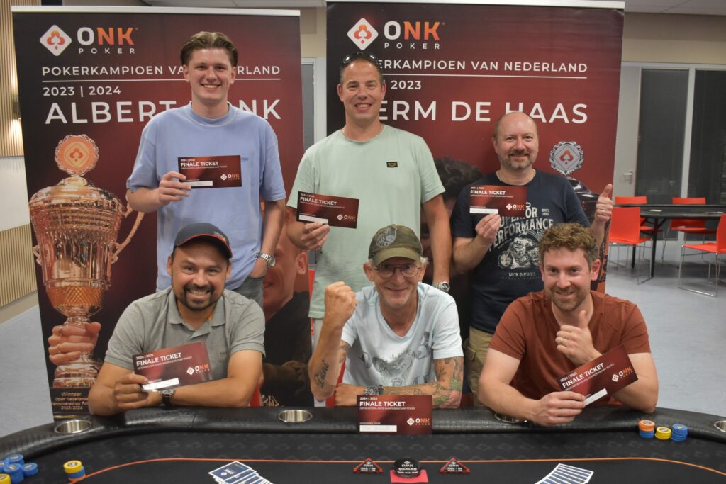 Jean-Paul Baradel uit Bleiswijk plaatst zich voor finale Open Nederlands Kampioenschap Poker