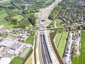 Nieuwe snelweg A16-A13 met Rottemerentunnel opent in oktober