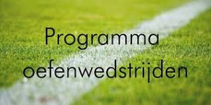 Oefenwedstrijden van onze regioclubs