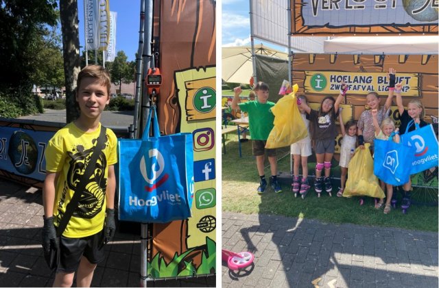 Kinderen ruimen wijken op met afvalproject in Zoetermeer