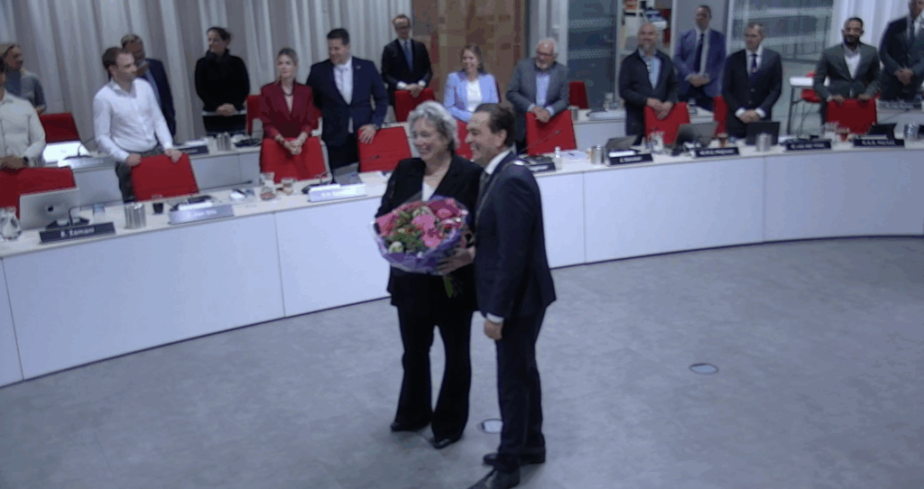 Nieuwe gezichten en afscheid in de gemeenteraad