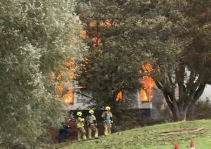 Tweede brand in twee dagen aan de Spiegeldijk in Bleiswijk
