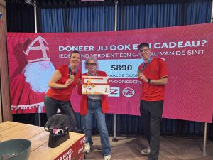 Rianne en Lars halen € 1.882 op met marathonactie voor Sintvoorieder1