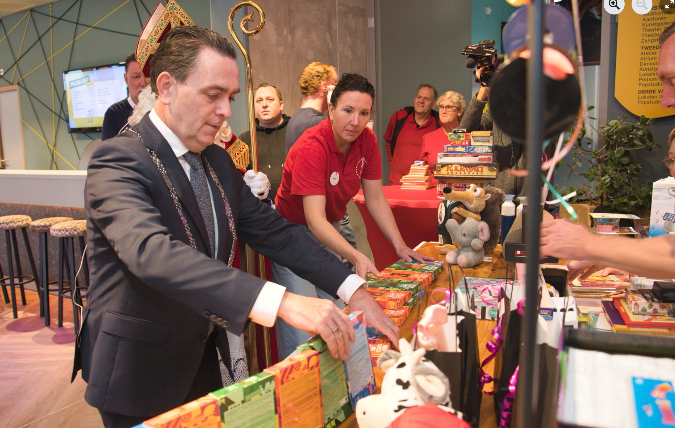 Marathonactie voor Sintvoorieder1 deze week in het CKC