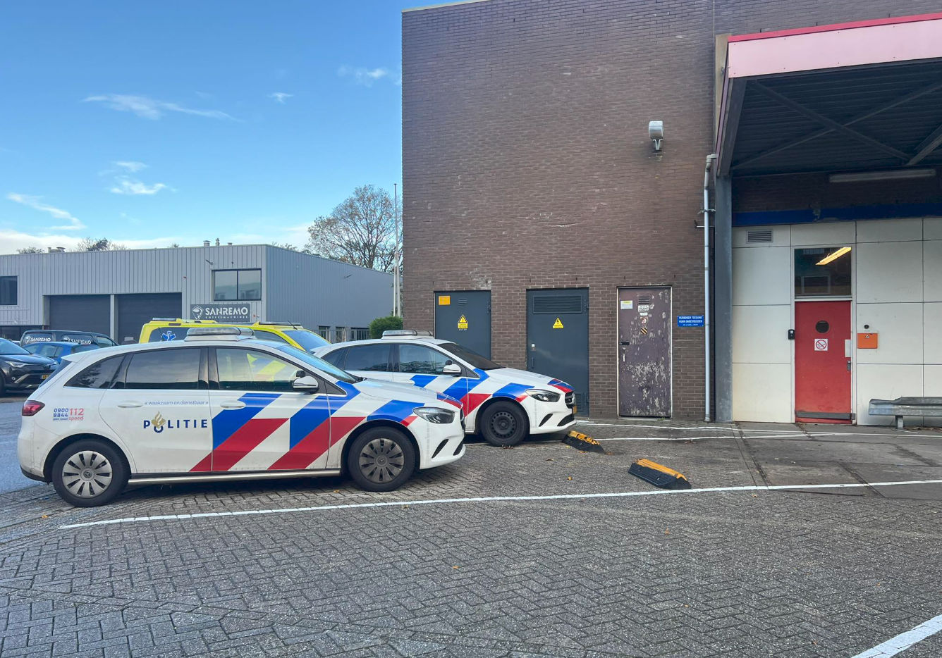 Steekpartij op bedrijventerrein Stephensonstraat