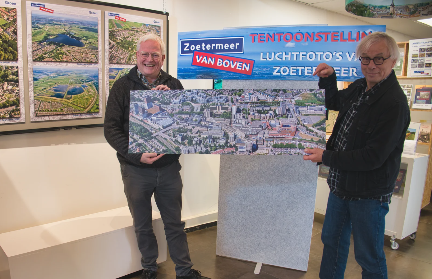 Zoetermeer van boven toont stad uit uniek perspectief