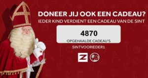 Sint Voor Iedereen dag 4 is begonnen!