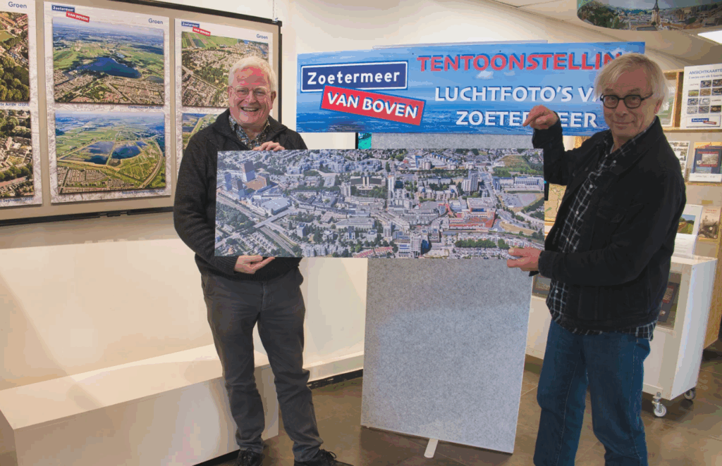 Zoetermeer van boven toont stad uit uniek perspectief