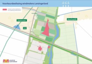 Windmolens langs A12