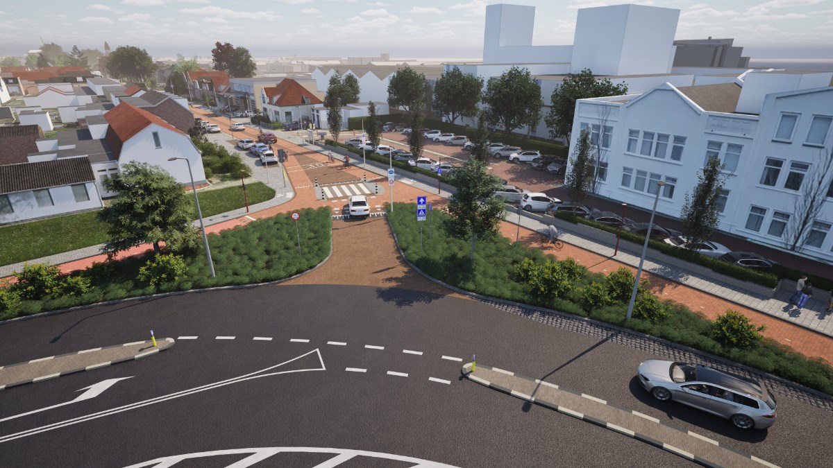 Eerste Stationsstraat opnieuw ingericht, weg deels afgesloten