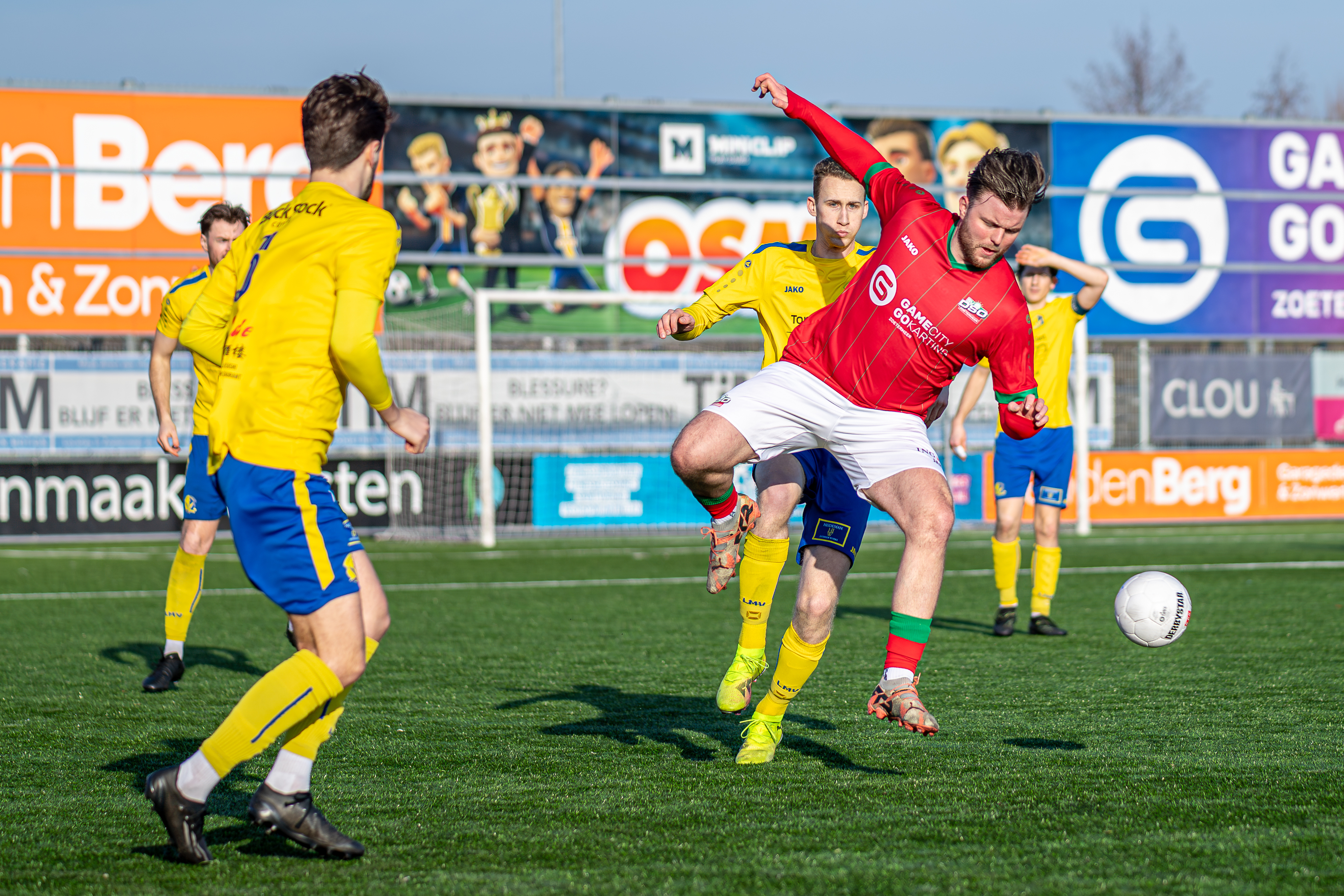 Mooi resultaat van DSO tegen titelkandidaat HVV