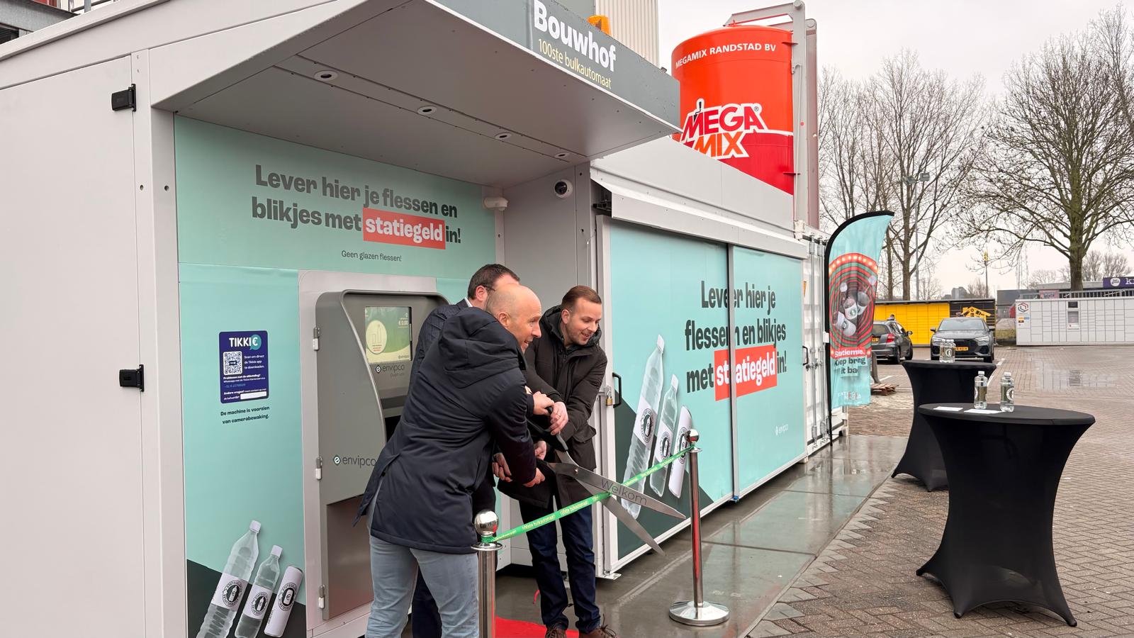 100ste statiegeld bulkmachine in Zoetermeer geopend