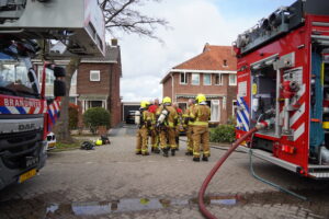 Persoon gewond na brand in woning door boiler Hoeksekade in Bergschenhoek