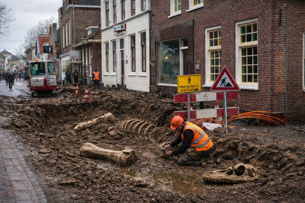 Mysterie in de Dorpsstraat: Dino Rangers onderzoeken bijzondere vondst tijdens de Dino & Adventure Dag