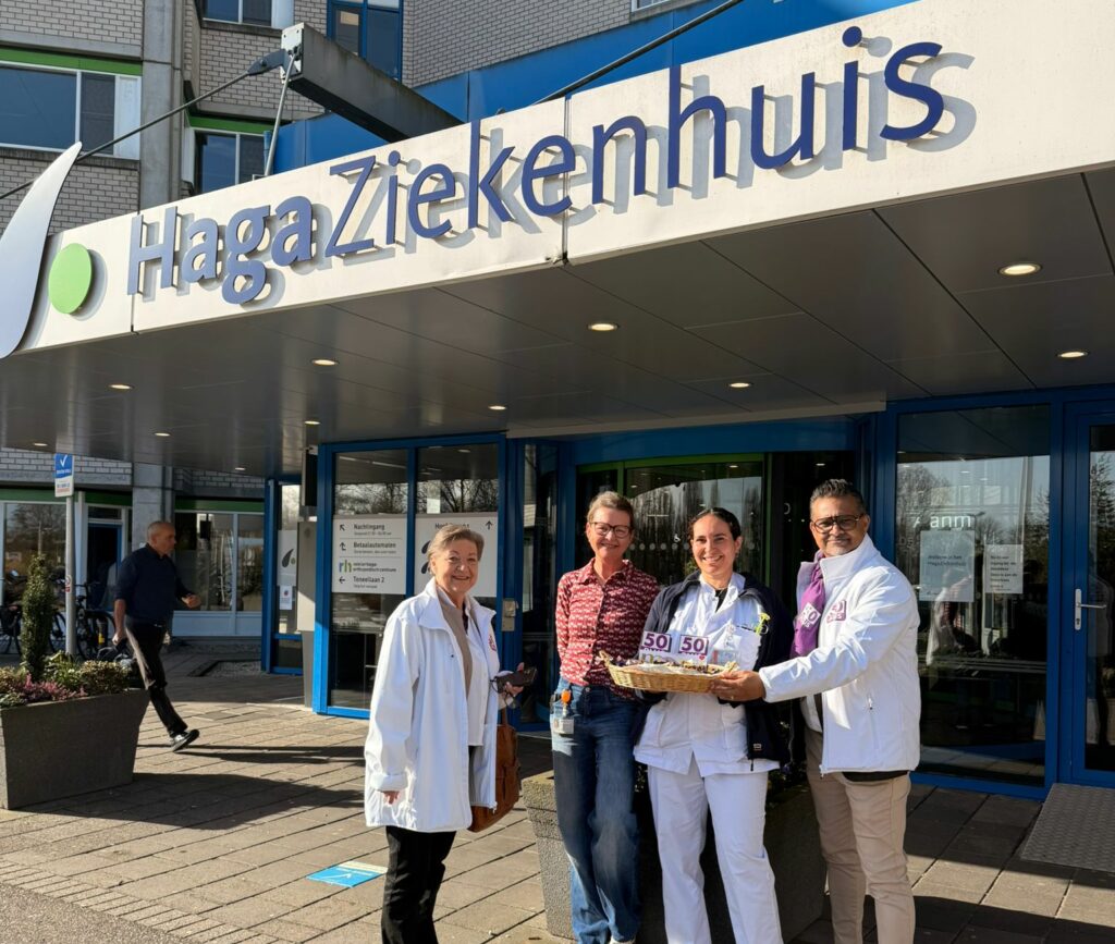 50PLUS Zoetermeer zet zorgpersoneel in het zonnetje tijdens ‘Dag voor het Ziekenhuis’