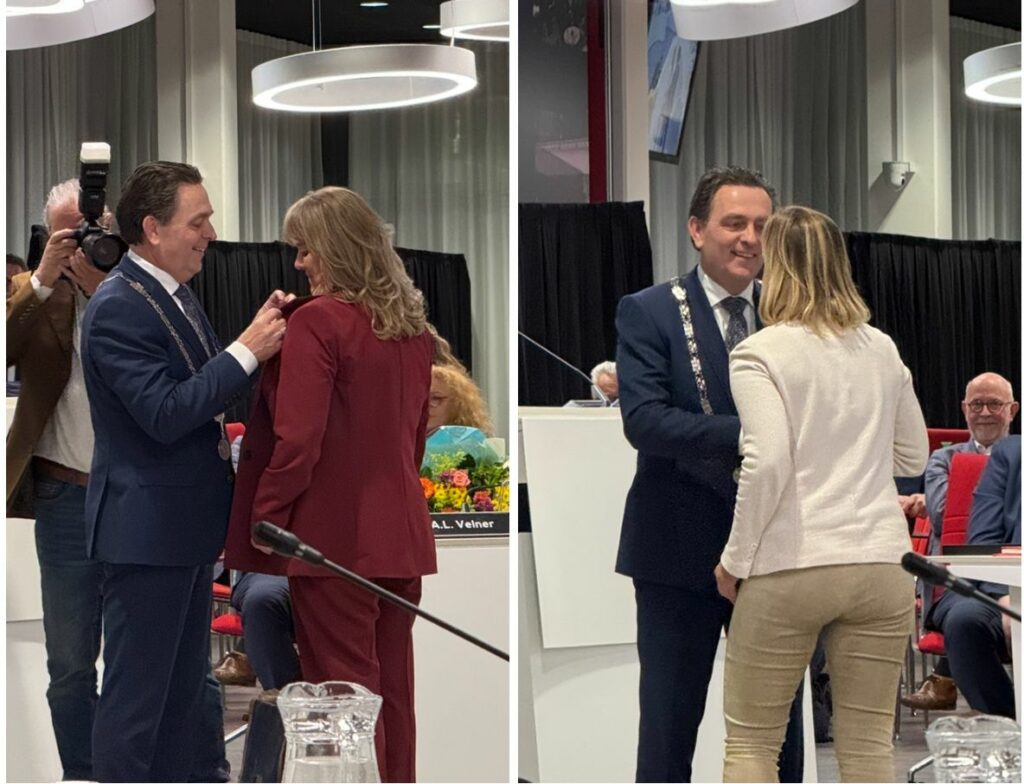 Twee Zoetermeerse raadsleden onderscheiden met lintje bij afscheid