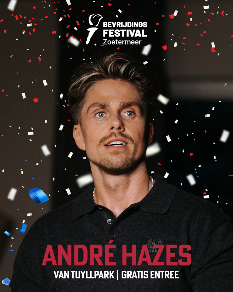 André Hazes op Bevrijdingsfestival Zoetermeer