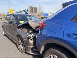 Kop-staartbotsing zorgt voor vertraging N209 in Bergschenhoek