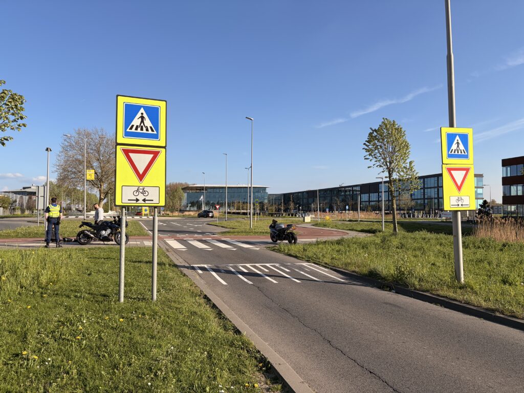 Motorrijder gewond na eenzijdig ongeval Boterdorpseweg in Bergschenhoek