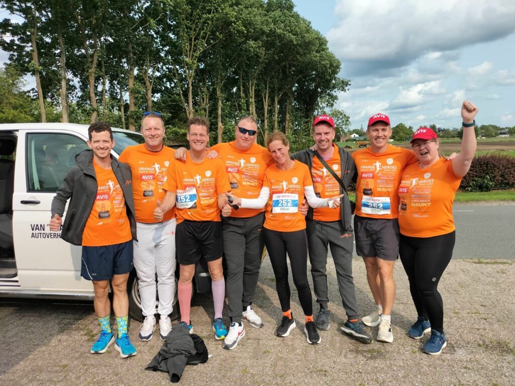 The Orange-Heroes zoeken steun voor Roparun
