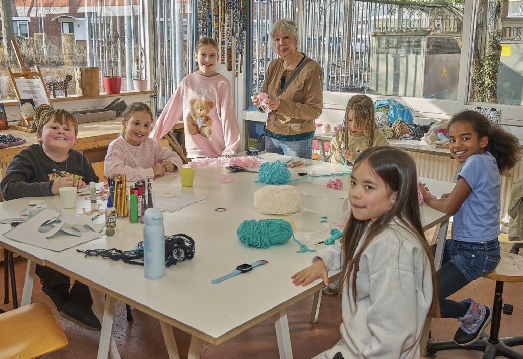 Creatief aan de slag in de Kinder Ambachtenwerkplaats