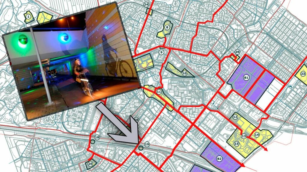 Fietsers ook ’s nachts veilig op pad: Zoetermeer pakt donkere fietsroutes aan