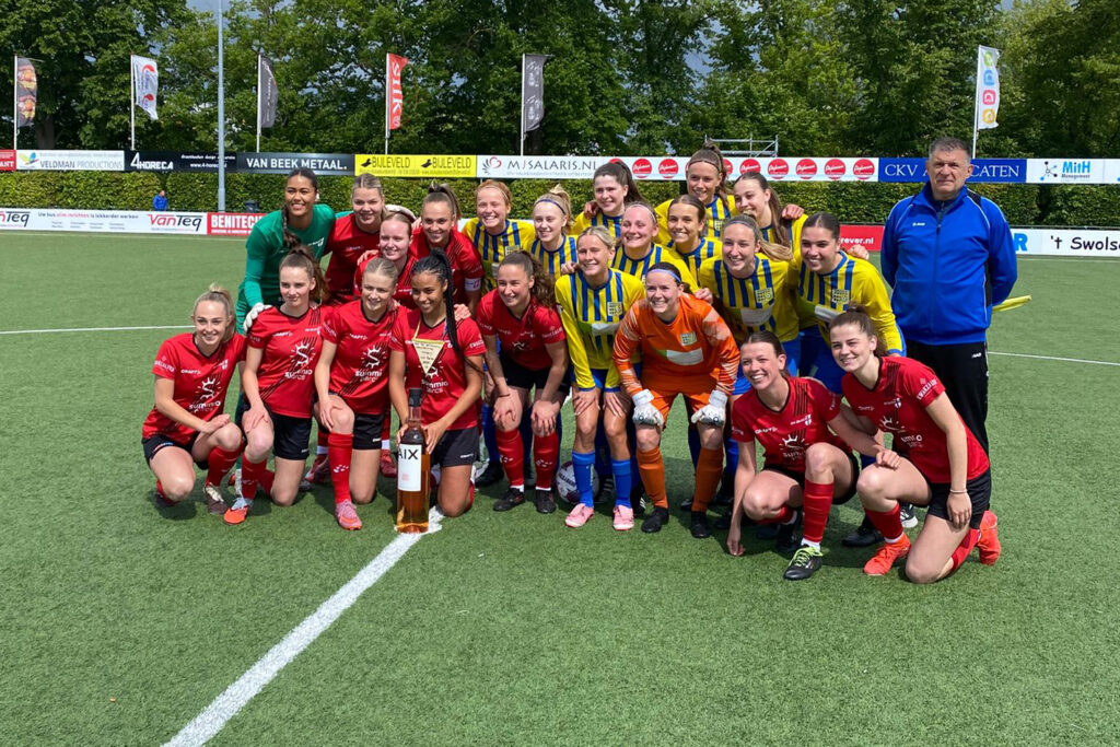 Berkel Vrouwen sluiten seizoen af met nederlaag bij kampioen Be Quick’28