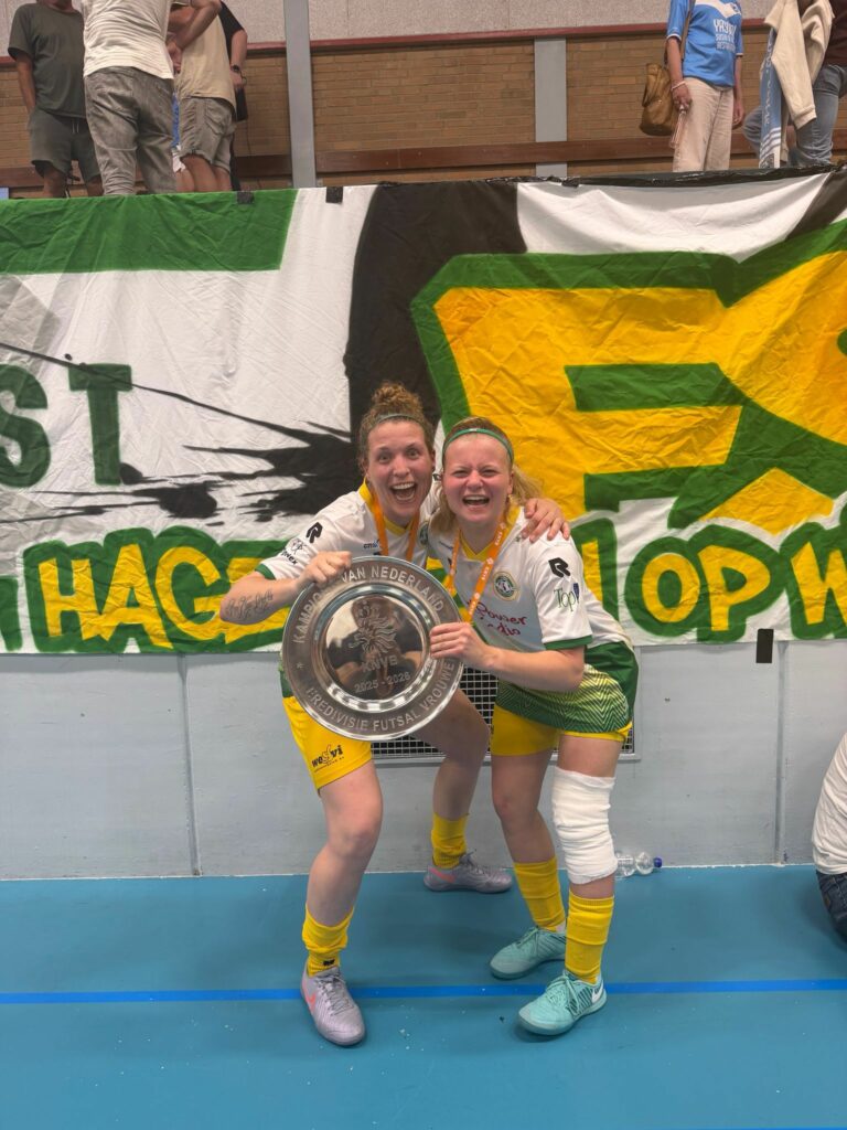 Danique van Lingen leidt Futsal Haaglanden naar historische landstitel