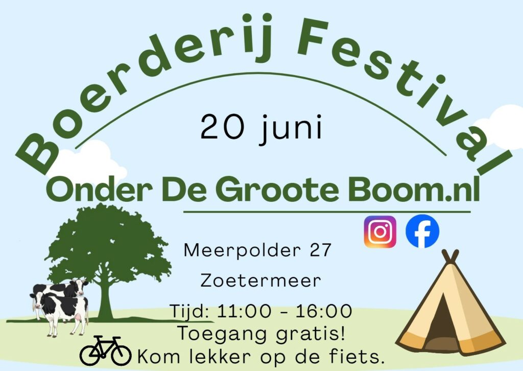 Gratis boerderijfestival in de polder haalt geld op voor Stichting Opkikker